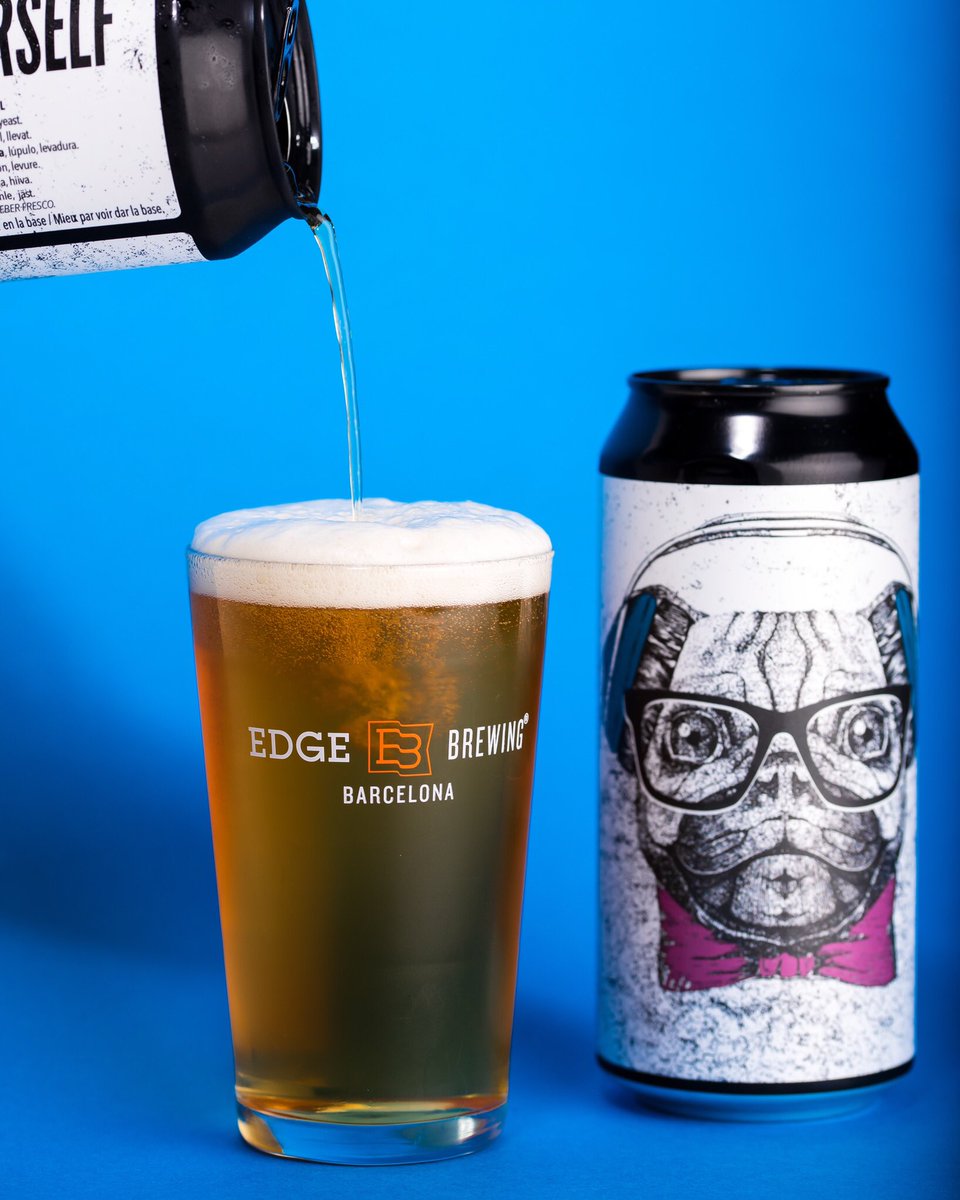 💥 NEW 💥 "BE YOURSELF", West Coast IPA, 6.5% ABV, Cascade, Centennial, Citra &amp; Cashmere hops. How we like our WCIPAs here at Edge: notable herbal bitterness, that dissipates in a drying finish. Available today and tomorrow with the rest of the new launches in our Pop-Up Shop. 🍻