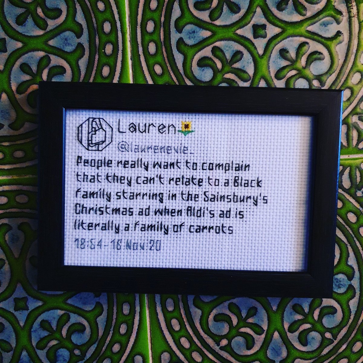 tweetXstitch's tweet photo. @laurenevie_ 🤣👏🥕🥕🥕 https://t.co/FBKlJIaMo2