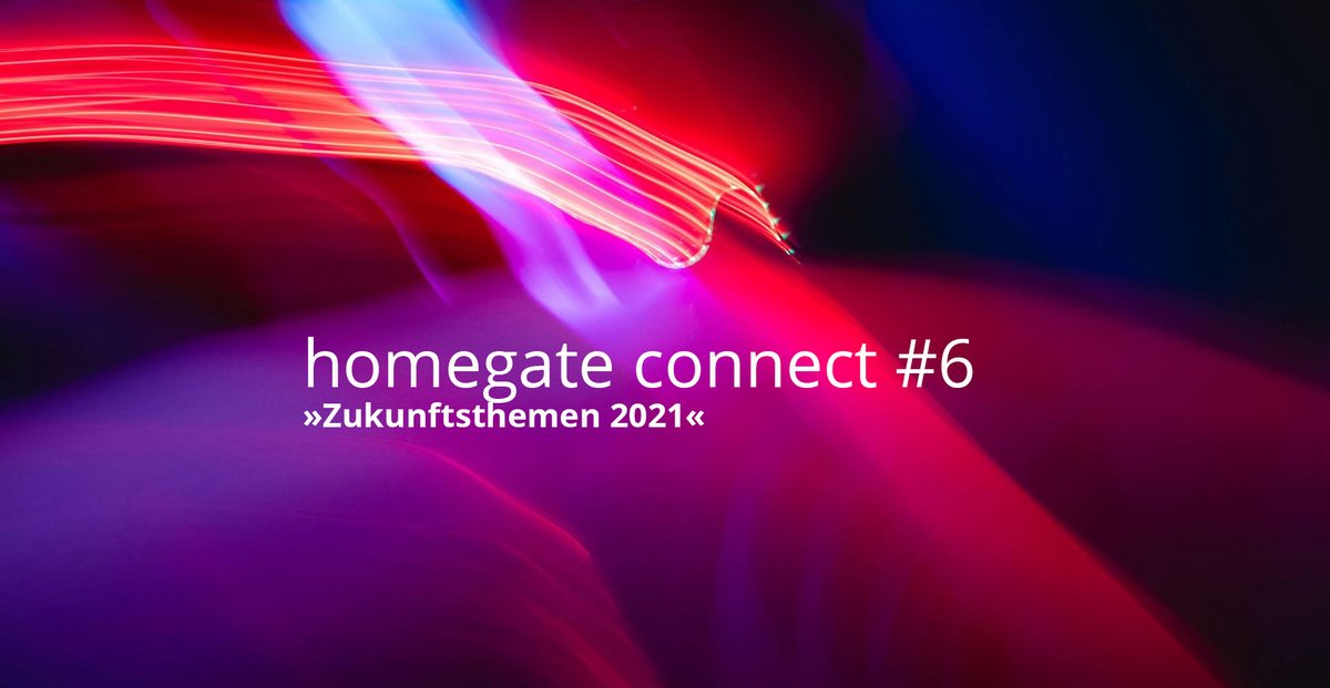 Homegate Connect, das Format von Profis für Profis, präsentiert am 1. Dezember Top-Aktuelles aus der Immobilienbranche. Zu den spannenden Zukunftsthemen gehören: der digitale Schub, Marktveränderung &amp; neue Möglichkeiten. Jetzt anmelden! bit.ly/2UFJhF1

@rolandkampmeyer