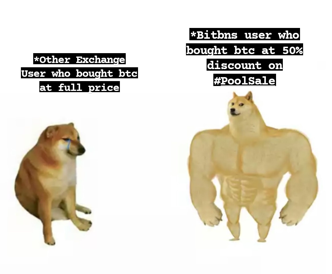 SocialChartered's tweet image. #PoolSale @bitbns