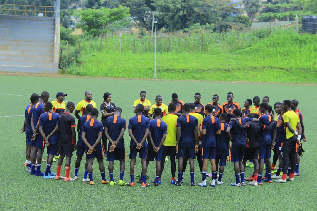 OfficialFUFA's tweet photo. Uganda U17 -players and officials in a group photo at  the FUFA Technical Centre, Njeru. 
The team will take part in  the AFCON Zonal qualifiers (CECAFA). https://t.co/vouMxQa3xV