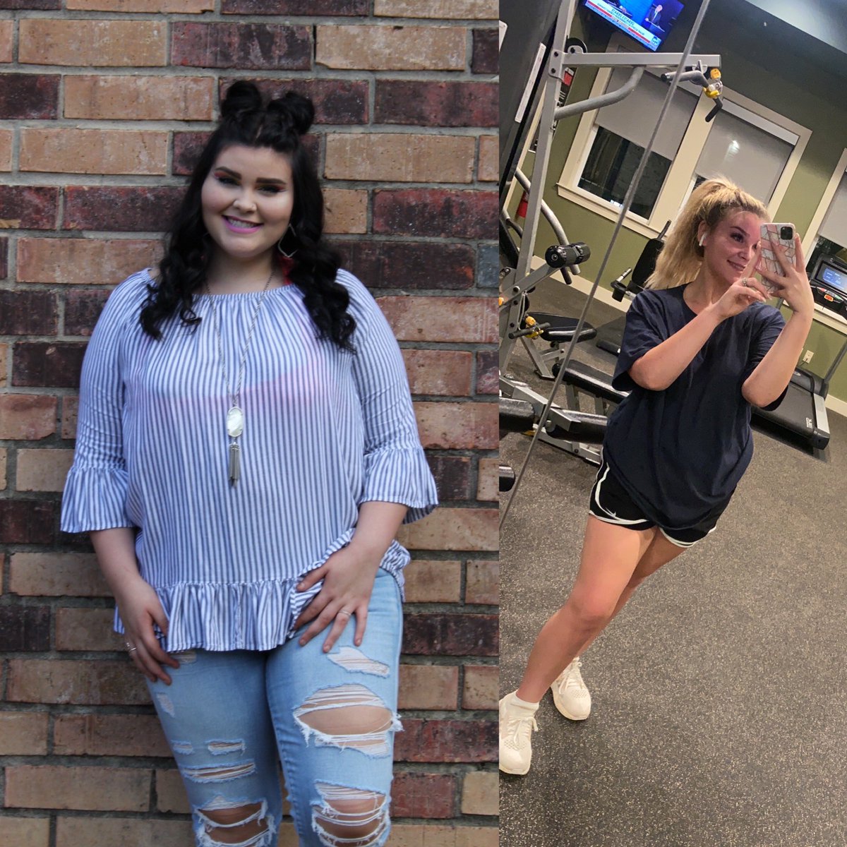 PaigeArredondo's tweet photo. Slowly but surely going from nothing fits,to feeling fit! #weightlossjourney                       “Eliminate the mindset of can't — because you can do anything” https://t.co/Mv90ymhK7b
