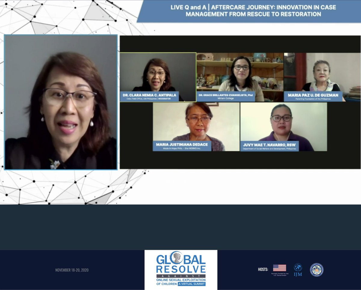 ijm_ph's tweet image. Now happening: Aftercare Panel Discussion. So much heart in this photo. These women are leading in Aftercare interventions for survivors of online sexual exploitation of children. 

#ResolveToProtectChildren 
#FosterCare #Restoration