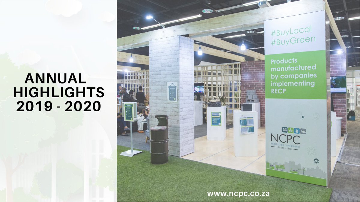 NCPC_SA's tweet photo. We are pleased to share our Annual Highlights for 2019-2020. Enjoy our interactive format as we share our highlights &amp; success stories. #greenindustry

https://t.co/snkcyf6lQk… 

#ThrowbackThursday  #circulareconomy #RECP #lowcarbon #industrialefficiency   
@CSIR  @the_dti https://t.co/NKWMY6mM36