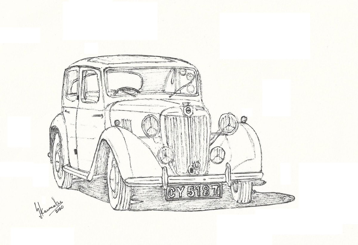 artist_lahiru's tweet photo. 1948 MG Y-Type #drawing #penandink #sketch #freehand #traditionalart #artist #art #cars #mg #ytype #40s #oldschool #retro #classic #vintage #carart #carartist #british #carsofuk #mgytype #inkart #inking #inkdrawing #pendrawing #inked #ArtistOnTwitter #sketchbook #sketches https://t.co/rYQky23Jr9
