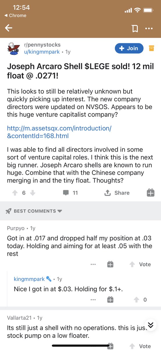 Did a quick googling of his name, and some of the results that came up in penny-stock subreddits were..less than flattering- he seems to frequently run these shells under the guise of forgotten about Chinese company vehicles. Tongji seems to fit the bill. https://www.reddit.com/r/pennystocks/comments/ddhrg4/joseph_arcaro_shell_lege_sold_12_mil_float_0271/