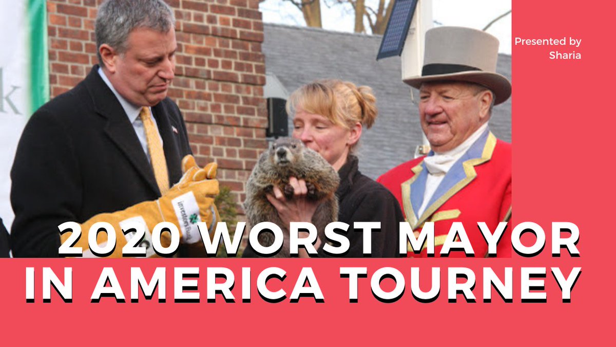 habibis... coming this Friday: the 2020 worst mayor in America tournament16 candidates, only 1 is truly deserving of the crown.stay tuned for the first round:  https://www.patreon.com/posts/2020-worst-mayor-44065589?utm_medium=social&utm_source=twitter&utm_campaign=postshare