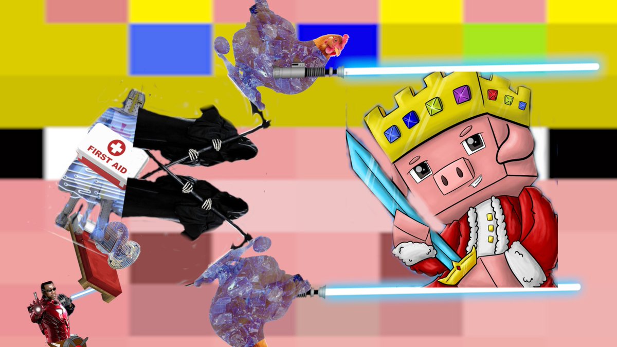 Thanks for 99k! now mass unsub I can't count 6 digit numbers

Technoplane wielding a Technoblade wielding a Technoblade wielding a Tech Knob Laid wielding a Tech Noble Aid wielding a Clone Death wielding De Cobalt Hen wielding a Technoblade wielding Technoblade