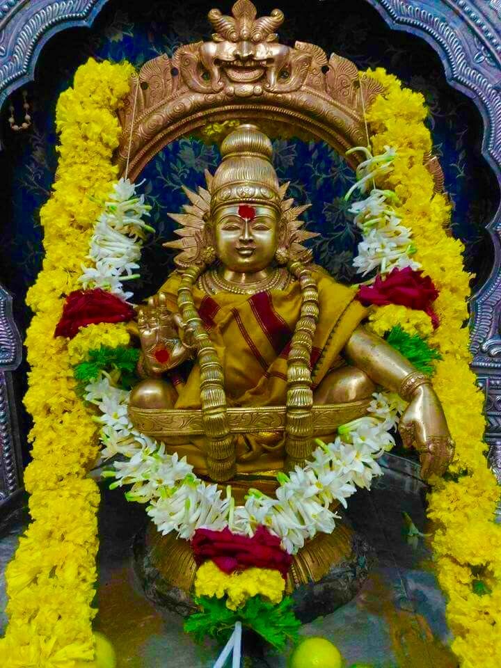 It is said that she still waits for Swami Ayappa to return from the Sabarimala Temple. We as a devotee of Bhagwan Ayappa must make sure his temple is not desecrated by atheists and commie liberal goons. They just want to wipe of our culture and we can't let that happen.