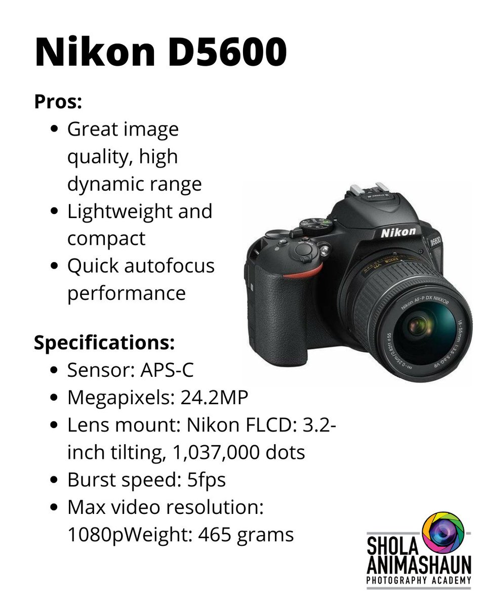 The question now is what is the best entry-level DSLR camera?Over the years, we've tested a variety of DSLR cameras designed for both beginners and professionals and we must say technology has certainly improved.