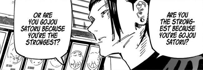 fanfan on X: ““are you the strongest because you’re Gojo Satoru 