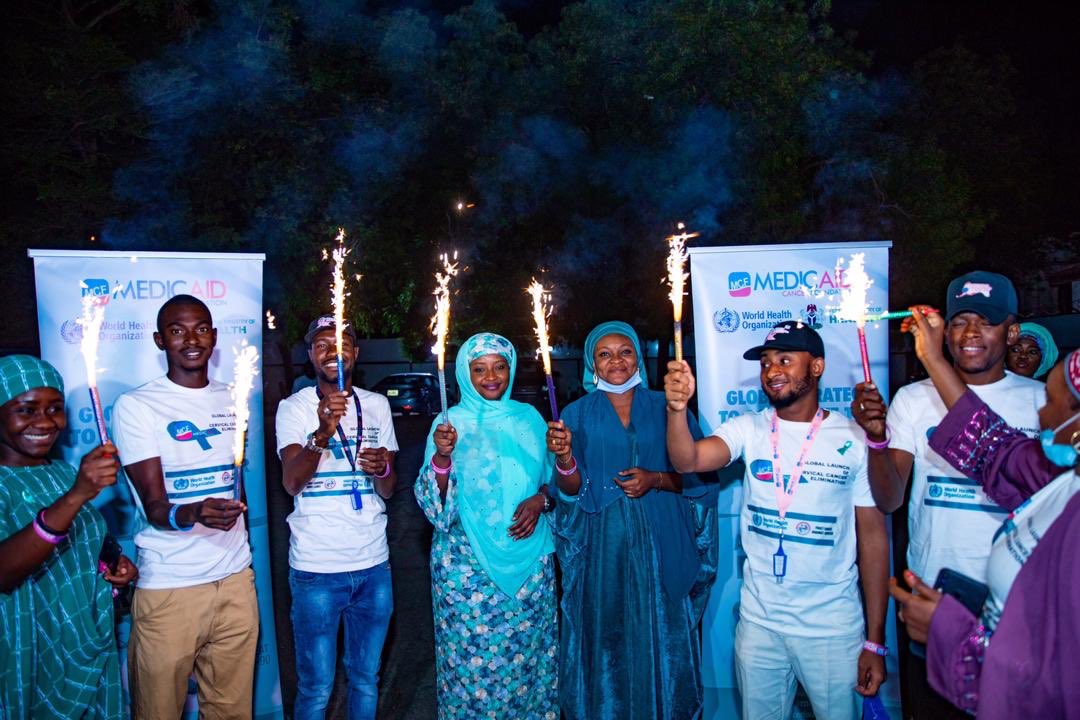 DrZSB's tweet photo. A lot of enthusiasm from my children the youth of Kebbi as we join hands to launch the global strategy to eliminate #CervicalCancer. They know they have a #CervicalCancerFreeFuture with #HPVvaccine. We must provide the vaccine. We can not fail them. https://t.co/xAGihL03J6