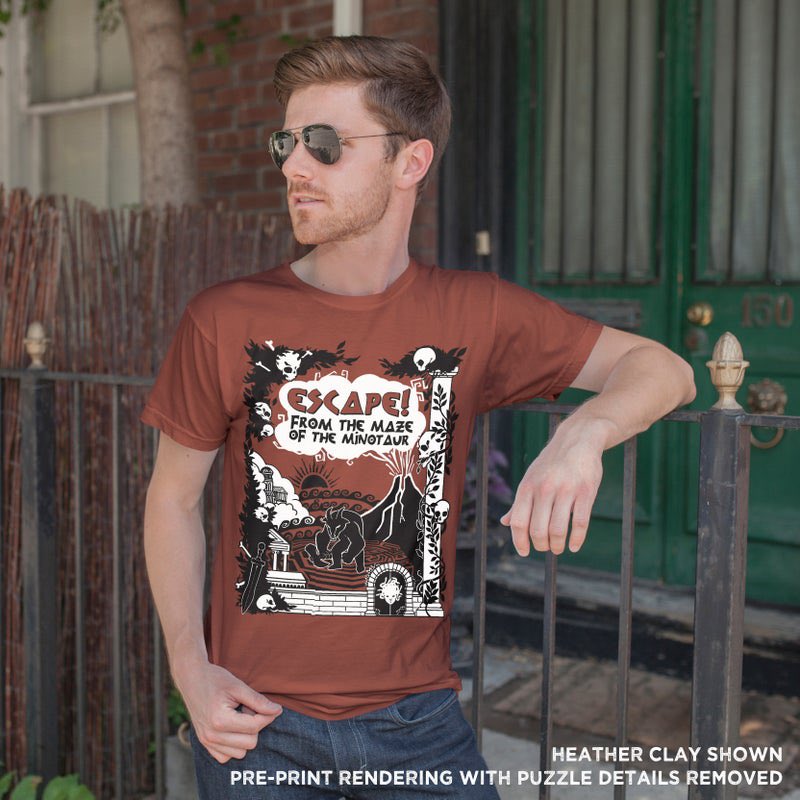 SolveOurShirts's tweet photo. It’s an escape room in a shirt, from the minds behind @cu_adventures! Pre-order now at https://t.co/OeCZffs6pe! https://t.co/hwhkmhPDMY