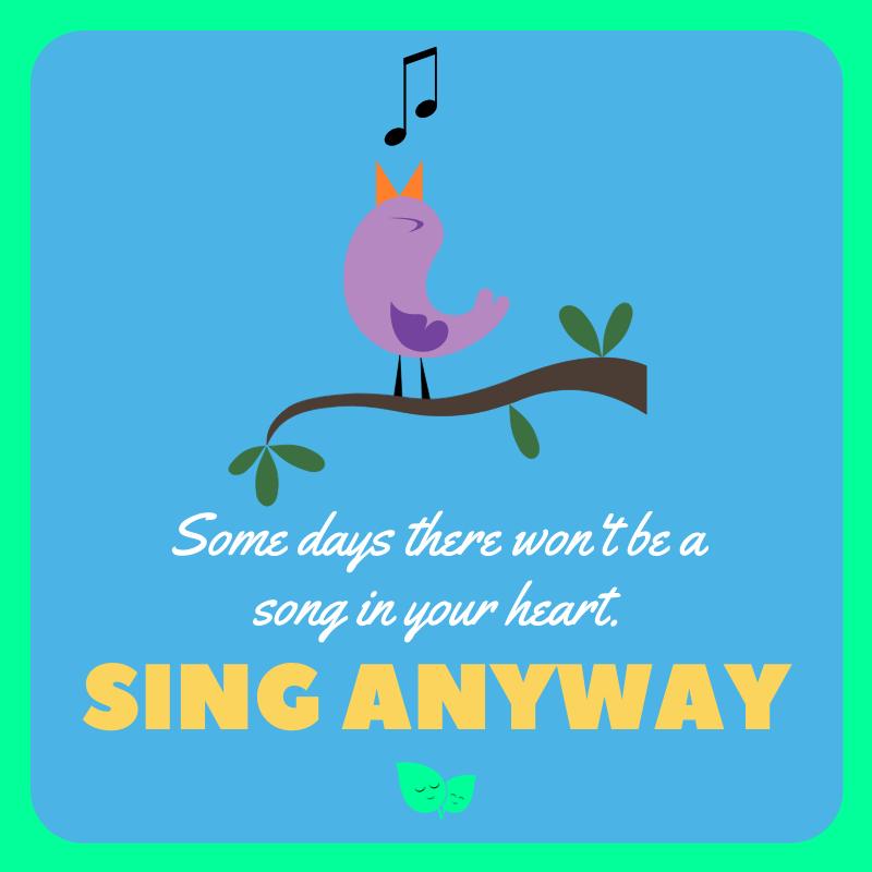 "Some days there won't be a song in your heart, sing anyway." - Emory Austin
.
.
.
.
.
.
.
.
#friendsresilience #quote #motivation #confidence #resilience #motivationalquote