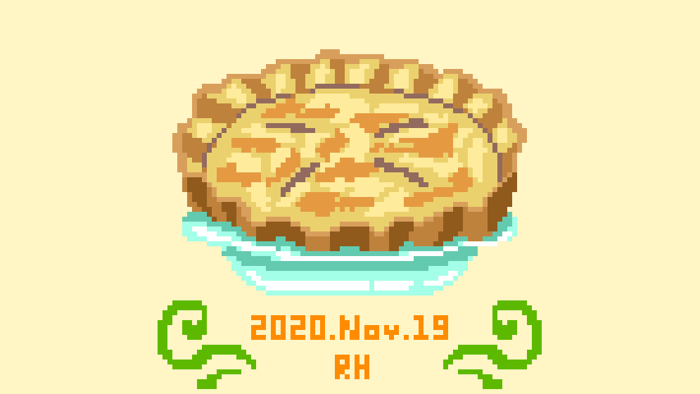 AkiraMuuuu's tweet photo. Couldn't stop thinking about a pie🥧
#pixelart #ドット絵 #indiedev #pixel_dailies https://t.co/OhXo8xPZtl