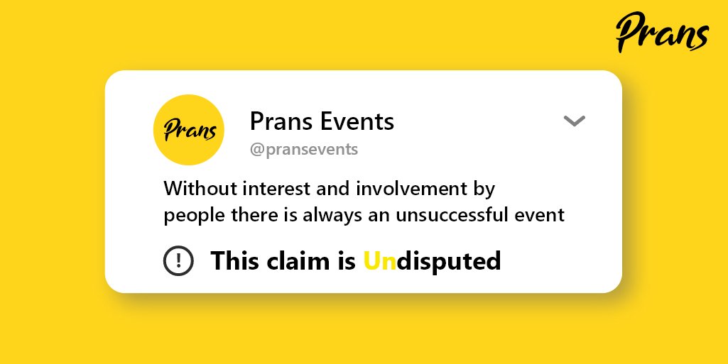 EventsPrans's tweet photo. Make sure your are doing events for people selflessly.
#thisclaimisdisputed #event #prans #pransevents #Trending #event2020 #eventplanner https://t.co/W4frIuhbpC