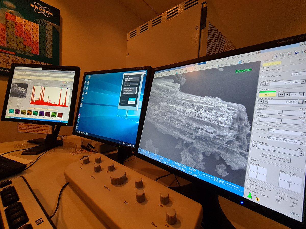 NSW_Soils_Unit's tweet photo. SEM-microscopy analysis of C-based multifunctional soil amendment @EhsanTavakkoli @SoilCRC @theGRDC designed to ameliorate multiple subsoil constraints #calcarosols #sodic #dispersive #nanotechAg https://t.co/eqW2c3rblm