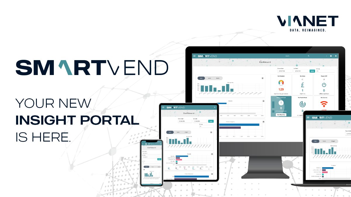 VianetGroupPLC's tweet image. Through it easy functionality and concise reporting, #SmartVend, offers #vendingoperators improved monitoring to review and react to their machine’s performance.

SmartVend is now live to our existing VendExpert clients!

Find out more here:
vianetplc.com/improve-your-p…