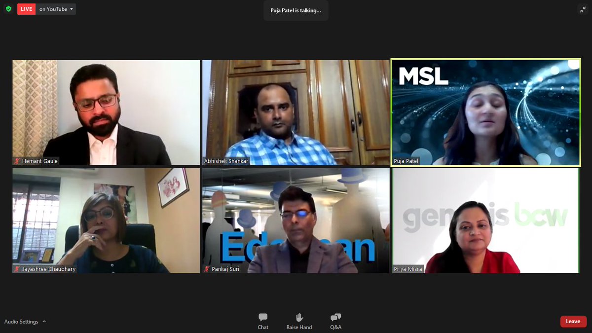 ChizukLkr's tweet photo. “Succeeding during the pandemic required collaboration of everyone who understood that they are in it together, be responsive!” - Puja Patel
#ScoReTalk
#PRSchool https://t.co/CZ8ZBik4nL