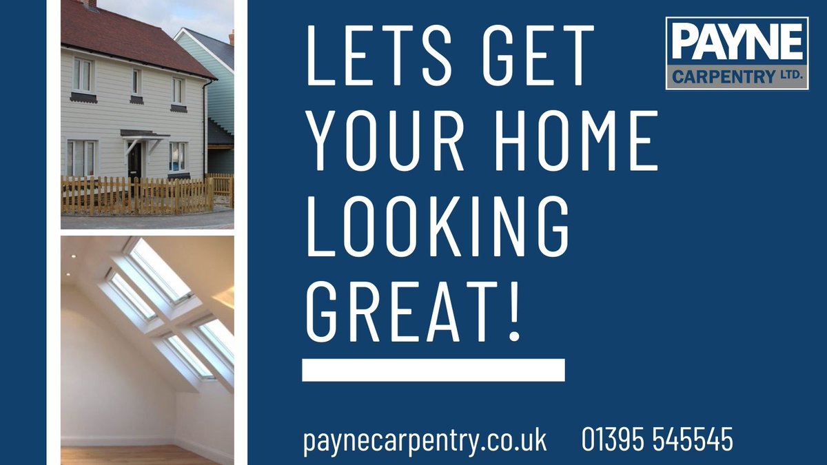 Are you looking at getting your small works done so your home is ready for winter? The Payne Carpentry team are here to help you with your home improvements! Call us now on 01395 545 545 #homeimprovements #carpentry #construction #devonconstruction #InternationalMensDay