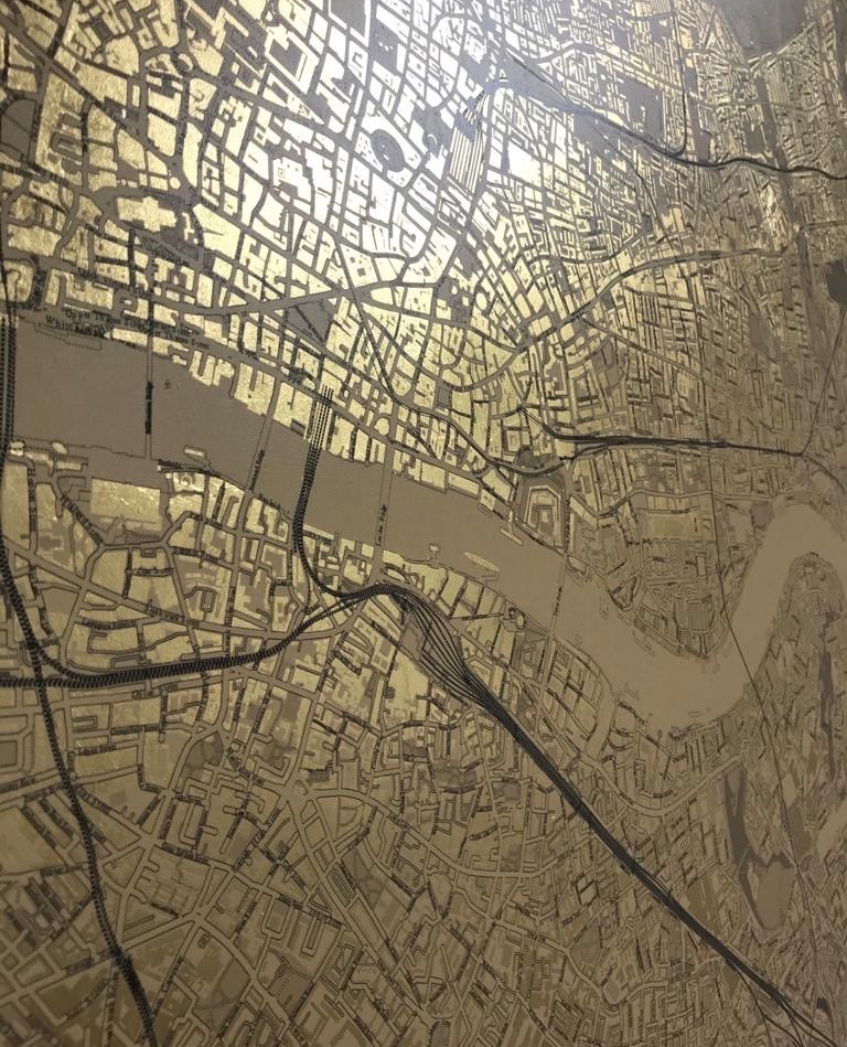 SaintChurch_'s tweet photo. Art installation 'Hackney Mappa Mundi' by East London-based gilder &amp; mapmaker @ewandavideason, supported by @HeritageFundUK.

We caught up with Ewan to talk about the piece &amp; the inspiration behind it!
⁠
Read the full blog:⁠
https://t.co/aTzpvzE9v9

#hackneychurch https://t.co/KRQn3UjG5e