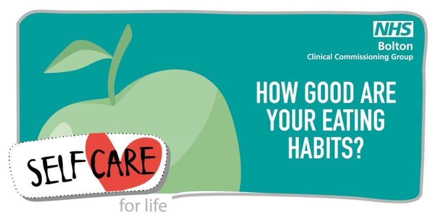 We could probably all improve our eating habits! How and what you eat can impact on your health.
For tips on how to eat healthily visit: nhs.uk/better-health  

It’s time to take care of you! It’s #selfcareweek #selfcareforlife
