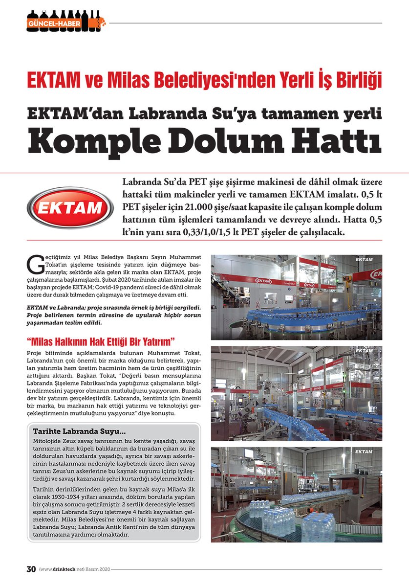 drinktech.net Kasım sayısı yayında... #ektam