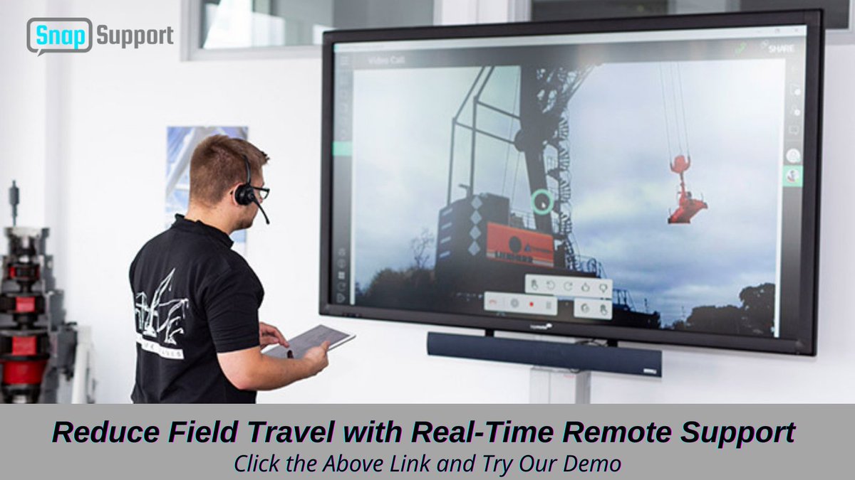 SnapSupportInc's tweet photo. #ReduceTravel and get Support Realtime!
#SnapSupport Changes the way you support your customers and #fieldteams

Click for the demo: https://t.co/bDcpFbbfze

Find out more: https://t.co/TJu3NIG0U5

 #Field_support #FieldService
#remotework #remotesupport #realtimesupport https://t.co/ZQK6TwTCuq