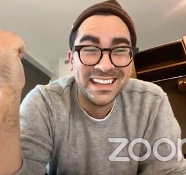 dan levy smiling during 2020 interviews, a thread: