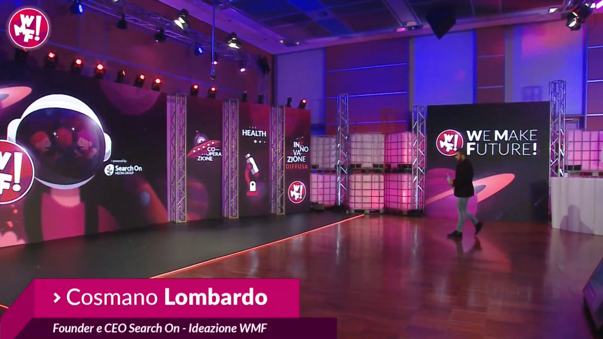 Inizia oggi l'evento ibrido on-offline 💻 più all'avanguardia di sempre: rullo di tamburi 🥁 per la nuova edizione del #WMF2020 
In bocca al lupo al team e agli speaker💪🏻 e buona visione!!