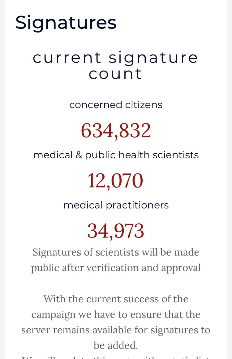 ihealthcoach_hh's tweet photo. Obwohl es politisch so viel einfacher ist u sogar Verbände dazu aufrufen ... haben sich 11x so viele entschlossen, die #GreatBarrangtonDeclaration den #JohnSnowMemorandum vorzuziehen ... welch Klatsche von Seiten der Fachleute f d Corona-Politik
#truthisonourside #truthwillwin https://t.co/UgkxHb3DPy