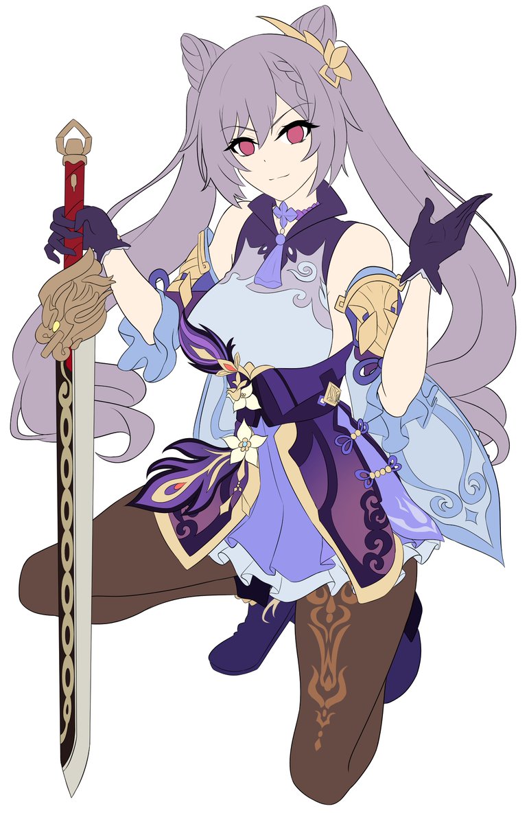 love keqing.
other one will be only available on patreon! 