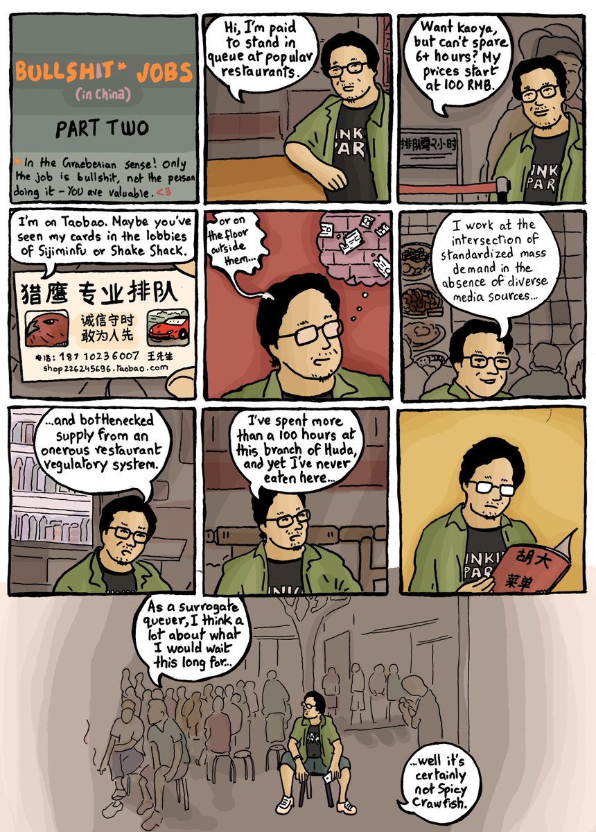 Part Two of a series of comics about late-capitalist gigs in today's China.