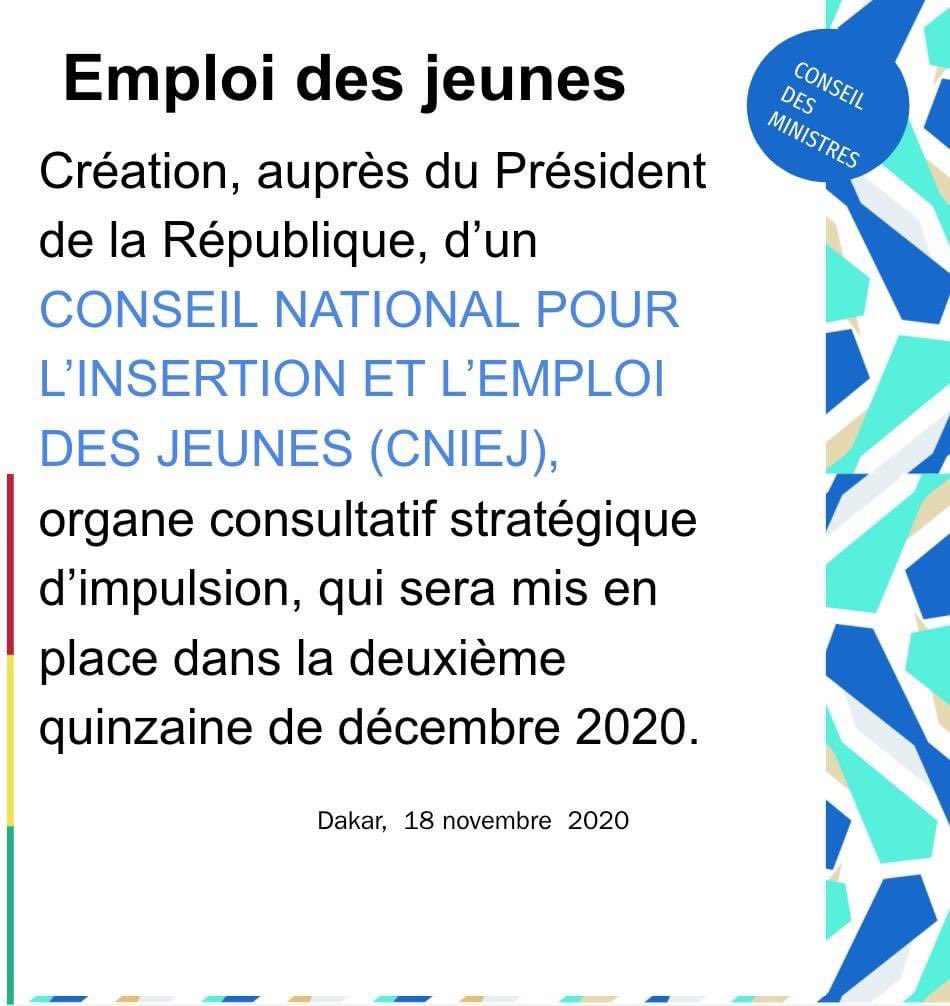 Ministère de la Jeunesse (@ministerejeune) on Twitter photo Conseil des ministres de ce mercredi 18 novembre 2020.<a href="/hadykhaly/">Hady</a> <a href="/nenefatoumatall/">Néné Fatoumata TALL,</a> <a href="/Macky_Sall/">Macky Sall</a> <a href="/PR_Senegal/">Présidence Sénégal</a> <a href="/Kebetubot/">Kebetu 🇸🇳</a> <a href="/kebetu/">kebetu</a> Conseil des ministres de ce mercredi 18 novembre 2020.<a href="/hadykhaly/">Hady</a> <a href="/nenefatoumatall/">Néné Fatoumata TALL,</a> <a href="/Macky_Sall/">Macky Sall</a> <a href="/PR_Senegal/">Présidence Sénégal</a> <a href="/Kebetubot/">Kebetu 🇸🇳</a> <a href="/kebetu/">kebetu</a>