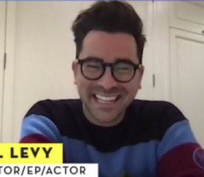 dan levy smiling during 2020 interviews, a thread: