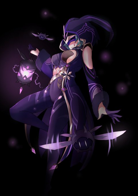 雷蛍術師さん
  #原神 