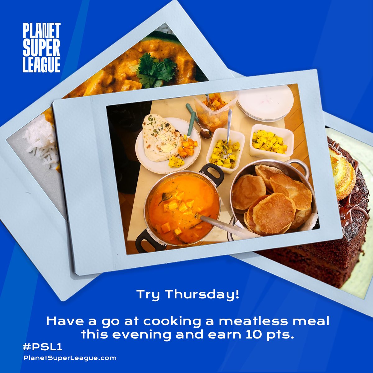 PlanetLge's tweet photo. Have a go at cooking a meal tonight with no meat in it to earn your team 10 pts & 2IG.
Why not share it too with another family to earn more #TryThursday #PSL1 🥗🥙 https://t.co/oZP2YZEumz