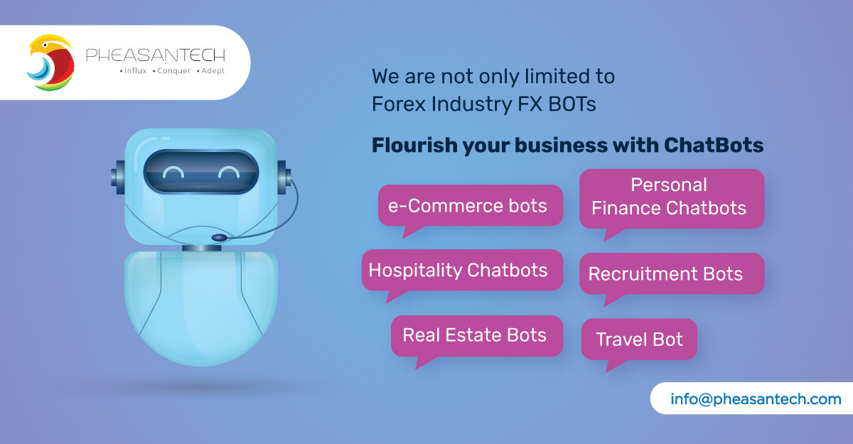 pheasantech's tweet photo. Do you want a custom bot for your business?
Not able to find any solution for the same?
Why should I use ChatBots for my company?
How will it make profits for me?
If such inquests arise to you too frequently, Reach Out To PheasanTech Now: https://t.co/zW7D8gCIed
#pheasantech https://t.co/4tlAHI39ja