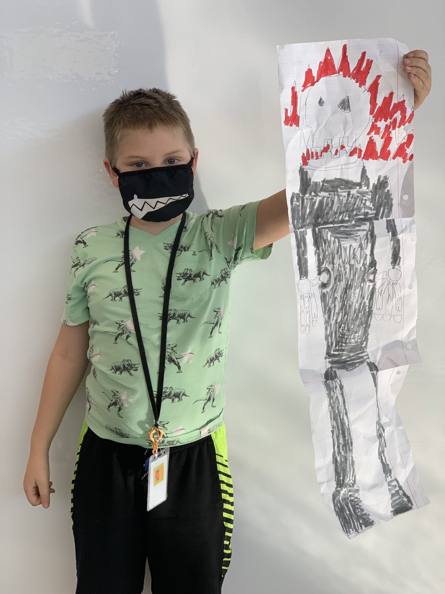 One day of ART each week is not enough for these ⁦<a href="/JRIrvin_Elem/">JR Irvin Elementary</a>⁩ students. This is what happens when they get home. #MISDproud #irvinincredibles