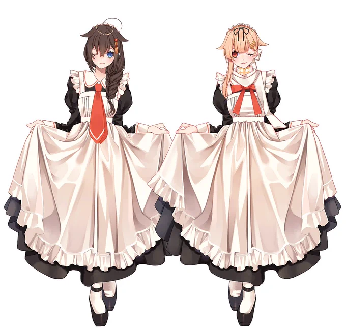 ロングスカートメイドさんのゆうしぐ揃いました! 