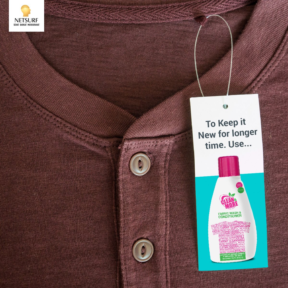network_netsurf's tweet photo. Fabric Wash &amp; Conditioner with its natural anti-ageing formula helps in retaining the color, gloss and softness of the fabric for a longer period of time.
Know More - https://t.co/RLQg1jt6pc 

#Fabricwash #gentlecleaning #fabriccare #cleanwash #cleanandmore #netsurfnetwork https://t.co/NqhPBRejLN