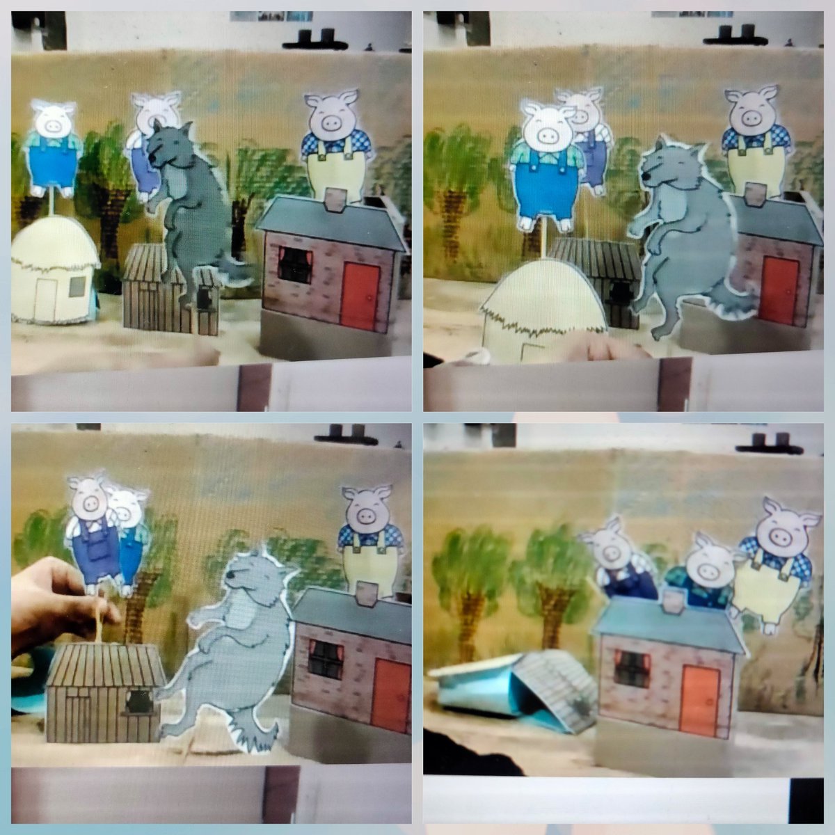 deswal_tripti's tweet image. Frm the times as early as 1840's #classic #fairytale #TheThreeLittlePigs still creates its own #Magic each time it is retold! PN Ss hd a grt time watchin the 'Big Bad Wolf' blow away the straw and the stick houses yet fall into the boiling pot in the brick house! @Prometheus_Edu