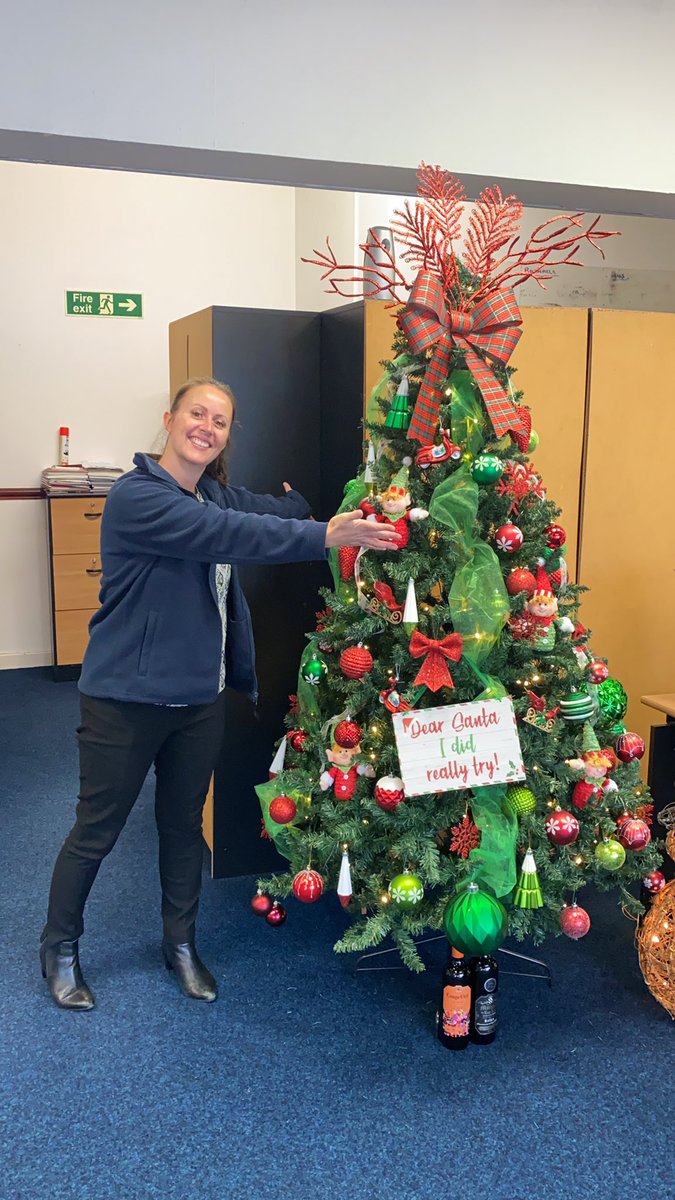 Christmas has arrived at HQ thanks to Kate! #christmas2020