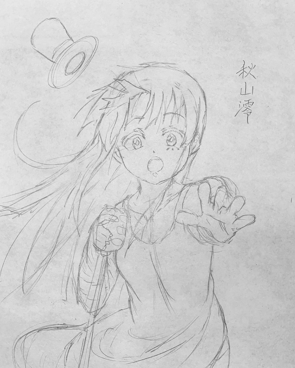 下書き(アナログ放送)→線画&調整(デジタル)
が個人的には1番良いイラストが描ける気がします

下書きは慣れたアナログの方がやっぱり安定しますね 