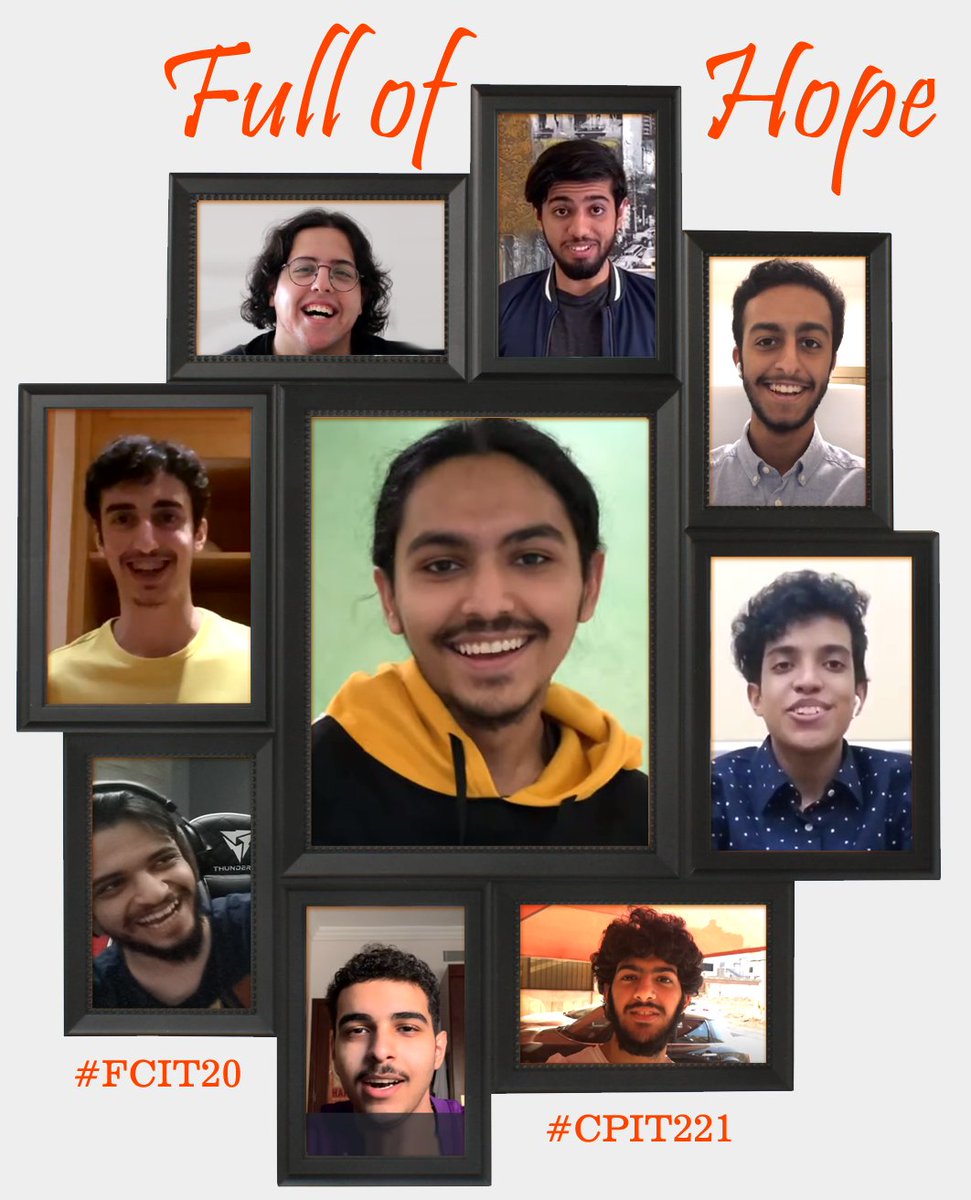 rayed1420's tweet photo. Dear Colleagues @FCITKAU
Since COVID-19 prevents us meeting #FCIT20 face to face, We in #CPIT221 confirm that they are charged with full of hope. Trust us, we deeply discovered what they have. They are happy, confident, self-motivated, and enthusiastic developing their skills. https://t.co/QkCdsYmeNY