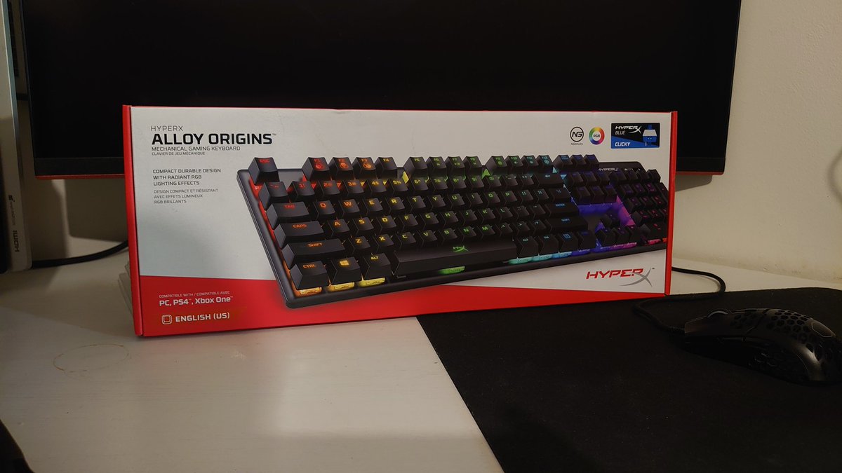 Mr_Whiffy_'s tweet photo. Thank you @centrecomau for this amazing @HyperX @HyperXAnz  keyboard. Definitely one of the nicest keyboards I've used. https://t.co/k3vZJhUeBy