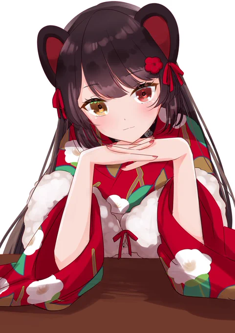 #にじさんじ五十音順に描いたら童田明治の時には画力上がってる説 
#いぬいらすと 
12人目今日のお絵かき配信で描いたとこちゃん!! 