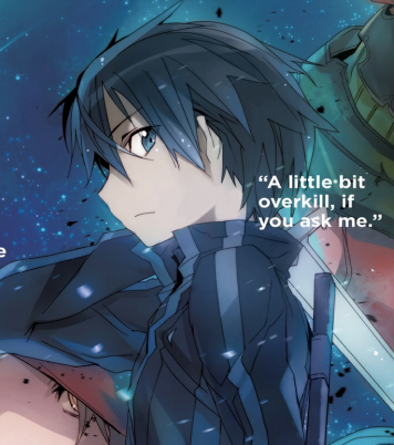 Thanks to  @luckyped10 I realized that this scene is most likely from Kirito's PO! If you pay attention, Asuna is using a Sword Skill (linear) against a boss who has only a few HPs left, performing an overkill. And that's when Kirito first approaches Asuna.