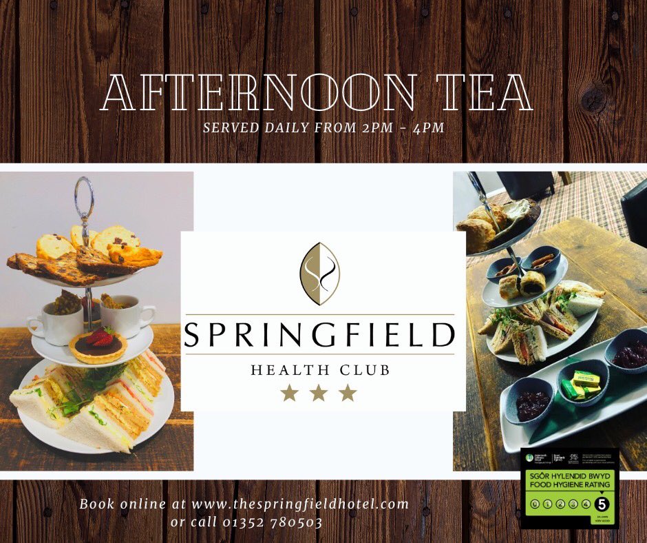 Springfield Hotel... (@springfieldhot) on Twitter photo What better way to treat yourself!
Our delicious Sweet or Savoury Springfield Afternoon Tea. Served Mon- Sat from 2pm, on our Heated Terrace or our spacious Bar & Restaurant. Just £14.95 per head, upgrade & include a glass of Prosecco for just £4.50. Book thespringfieldhotel.com What better way to treat yourself!
Our delicious Sweet or Savoury Springfield Afternoon Tea. Served Mon- Sat from 2pm, on our Heated Terrace or our spacious Bar & Restaurant. Just £14.95 per head, upgrade & include a glass of Prosecco for just £4.50. Book thespringfieldhotel.com