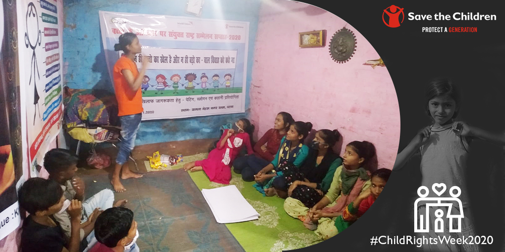 balrakshabharat's tweet image. Our Child Champion Roshni Kumari from Patna is generating awareness among her peers on the rights of children as part of Save the Children's #UNCRCWeek celebration in #Bihar.

#ProtectAGeneration #WeReWrite #UNCRC #ChildRightsWeek2020
